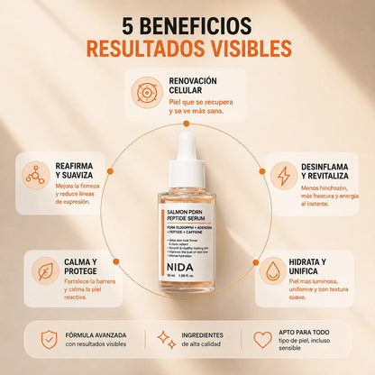 SÉRUM PDRN DE SALMÓN  | Tensa y Rellena lineas de expresión en Semanas