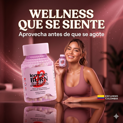 Lemme Burn – Gomitas para Apoyar Metabolismo & Energía Natural (caja original)