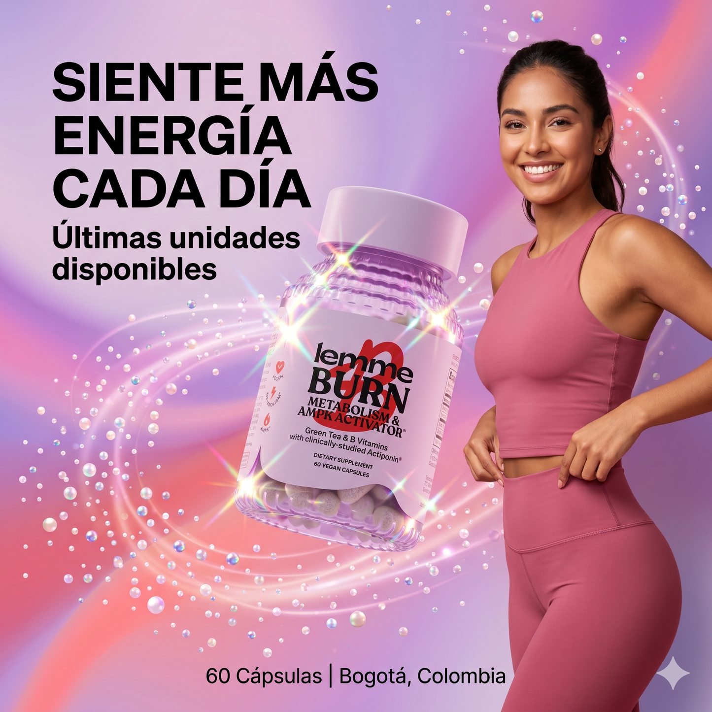 Lemme Burn – Gomitas para Apoyar Metabolismo & Energía Natural (caja original)