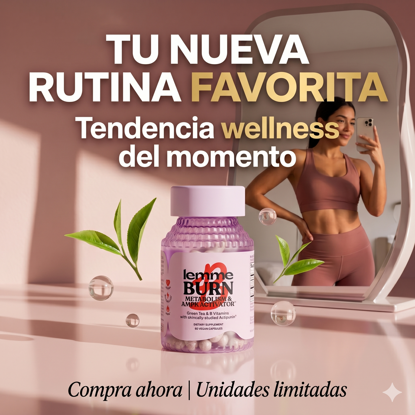 Lemme Burn – Gomitas para Apoyar Metabolismo & Energía Natural (caja original)